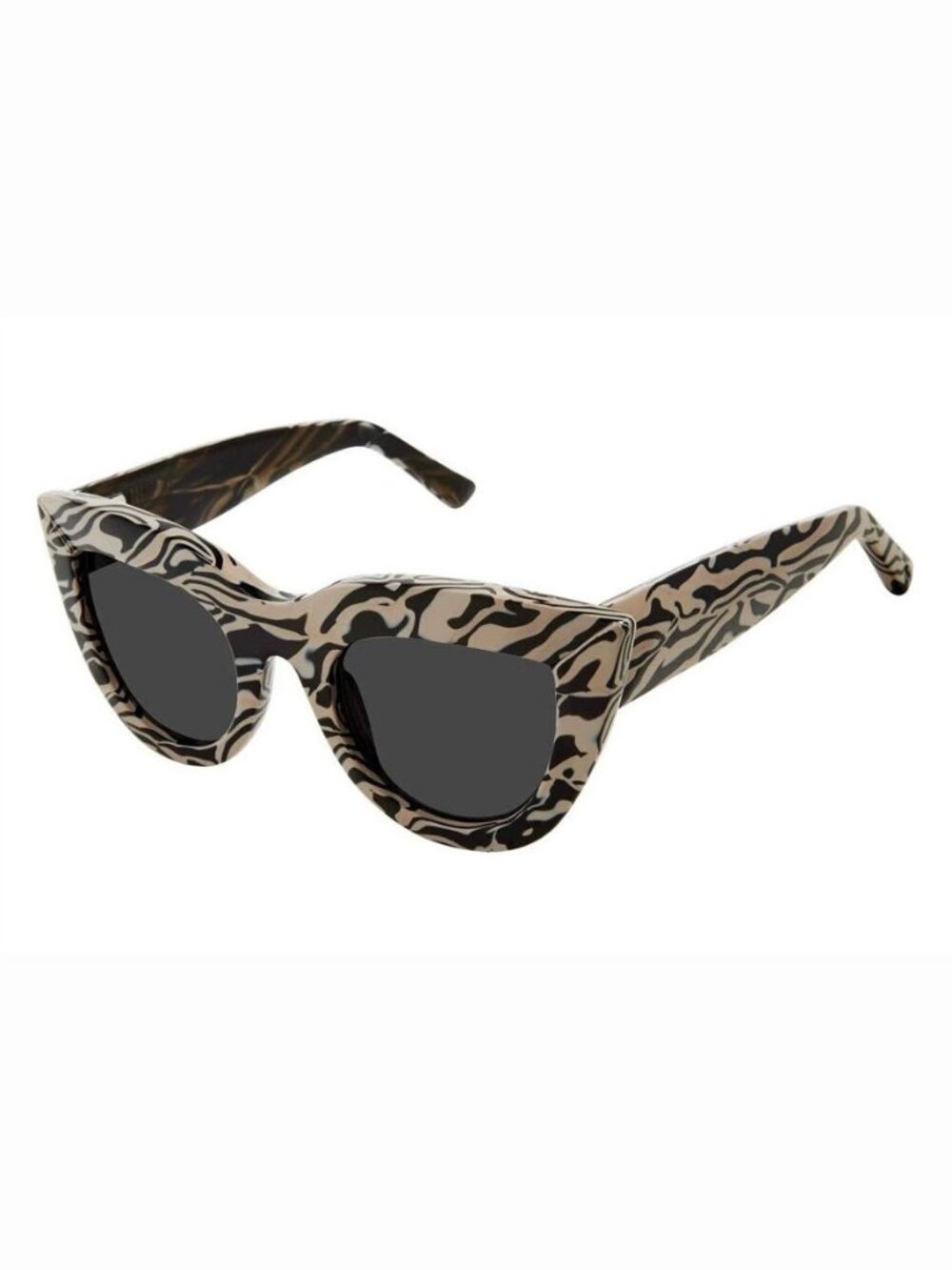 Gwen Stefani L.A.M.B. LA532 Taupe Marble Frame / Gray Tinted Lens Sunglasses